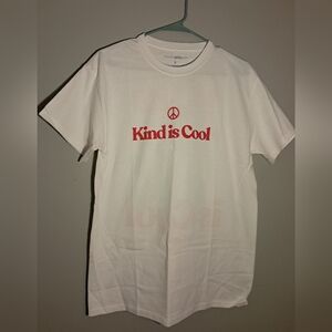 Fashion Nova White 'Kind is Cool' Kids T-Shirt